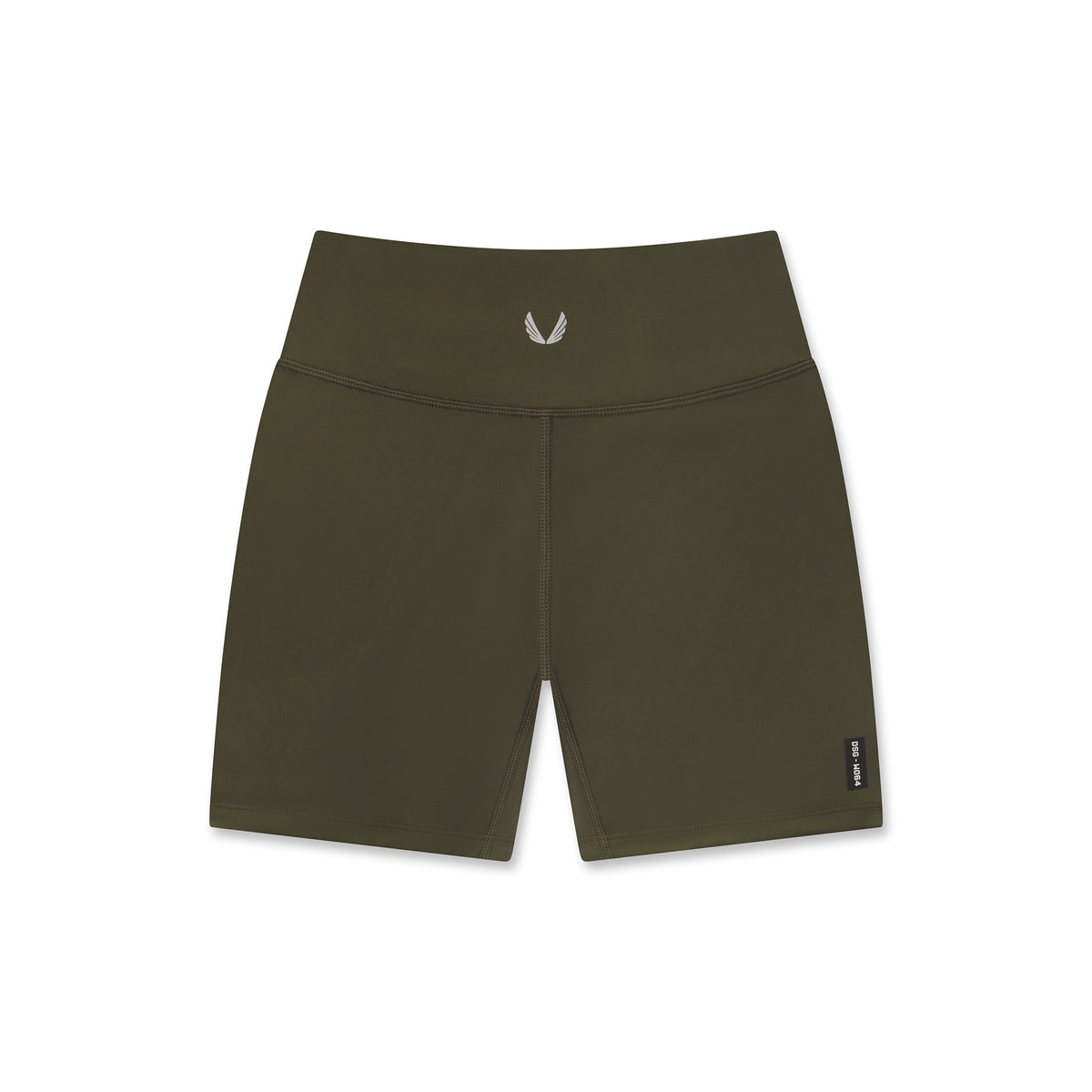 W064 LYCRA® ADAPTIV Biker Short in olive, front view