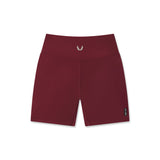 W064. LYCRA® ADAPTIV Biker Short - Crimson