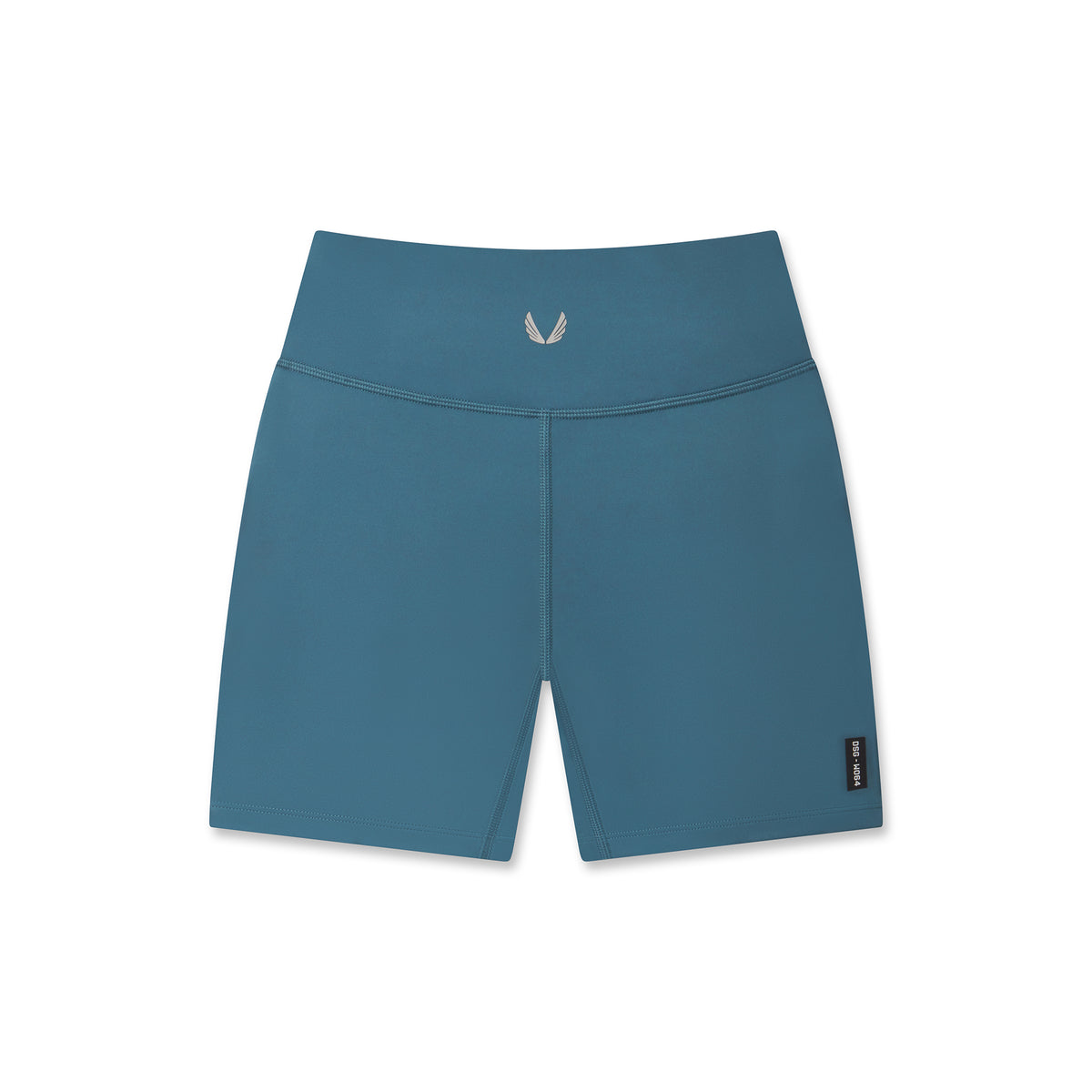LYCRA® ADAPTIV Biker Short in storm blue, front view