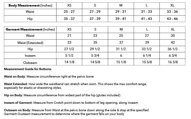 Size guide