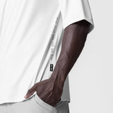 0841. 3D-Lite® 2.0 Lycra® 3/4-Sleeve Oversized Tee - White "OTWR"