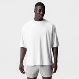 0841. 3D-Lite® 2.0 Lycra® 3/4-Sleeve Oversized Tee - White "OTWR"