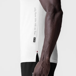 0839. 3D-Lite® 2.0 Lycra® Fitted Tee - White "OTWR"