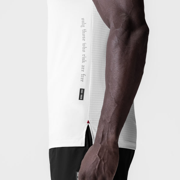 0839. 3D-Lite® 2.0 Lycra® Fitted Tee - White "OTWR"