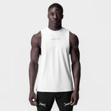 0837. 3D-Lite® 2.0 Lycra®  Muscle Tank - White "RP"