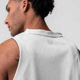 0990. Ion-Mesh Basketball Jersey - White