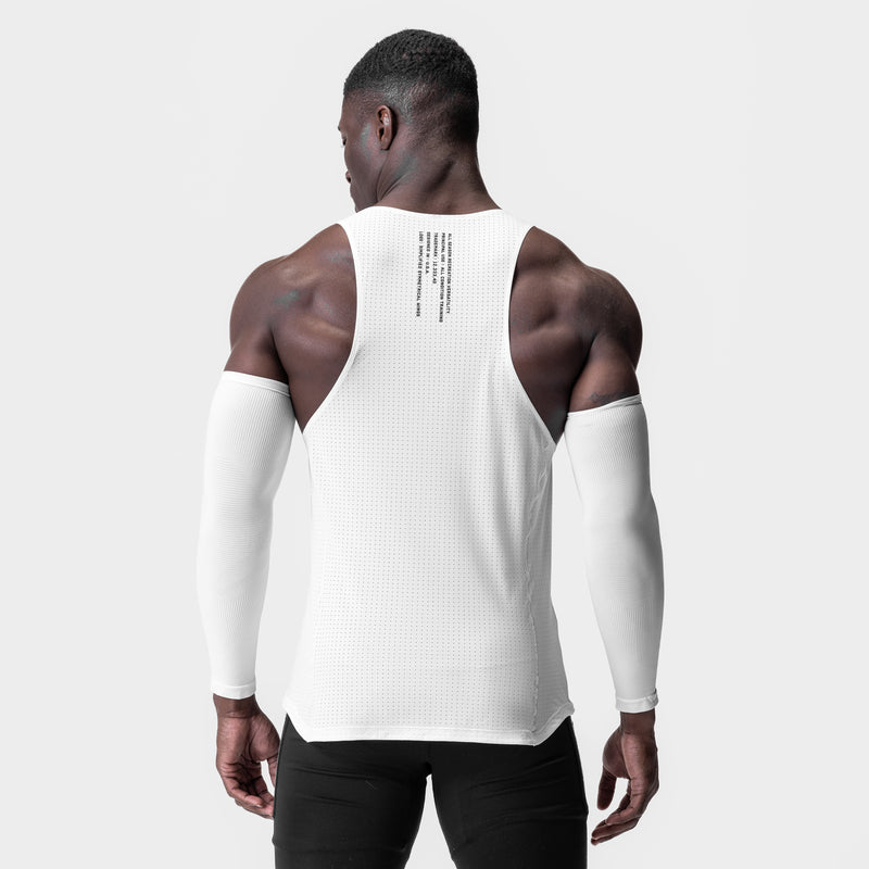 0949. Laser-Vent™ Singlet Tank - White