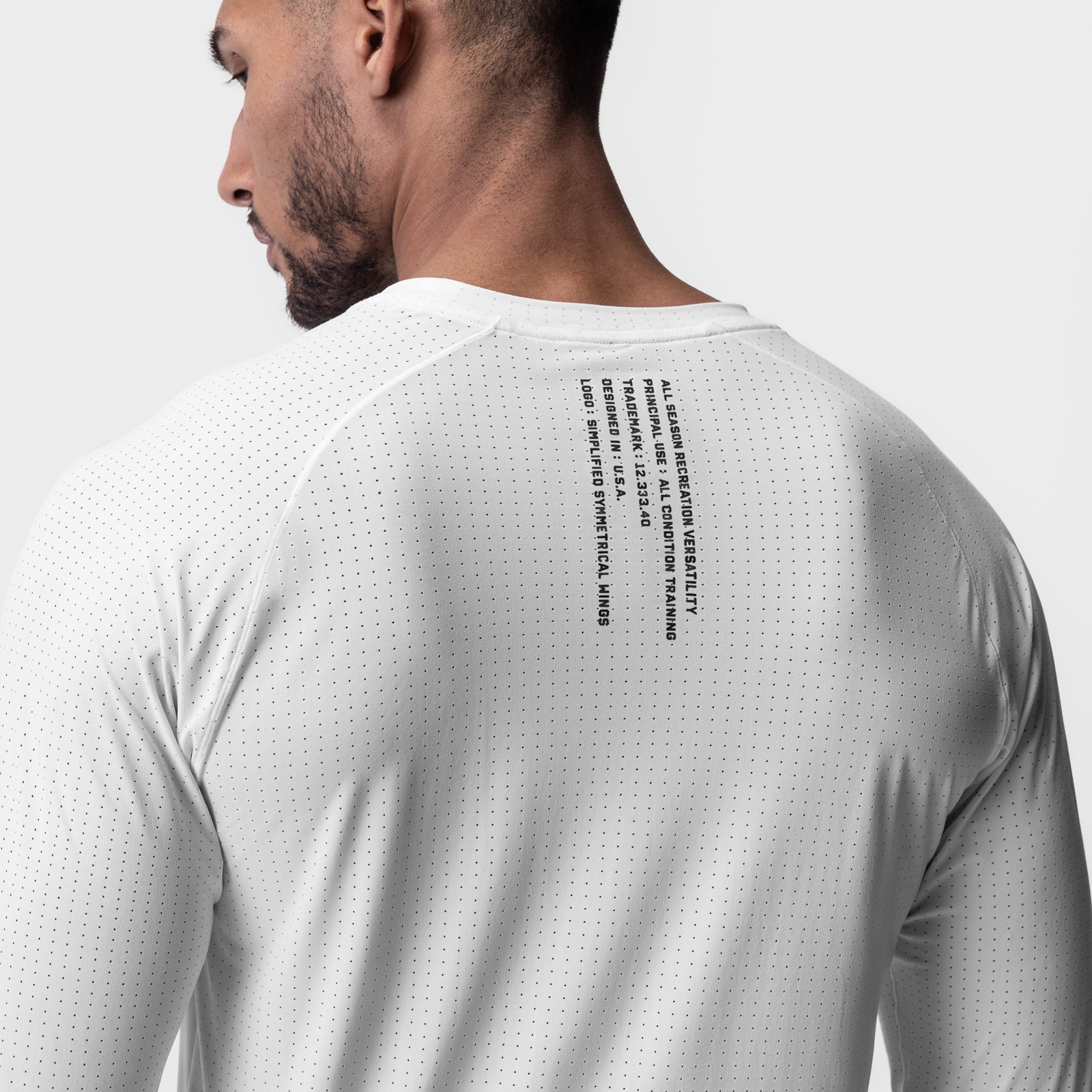 0947. Laser-Vent™ Established Long Sleeve - White – ASRV