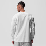 0851. Tech Essential™ Relaxed Long Sleeve - White