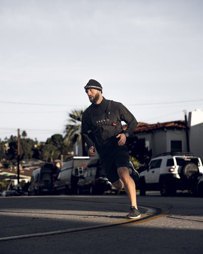 0711. Cordura® Lightweight Chest Pack - Black 