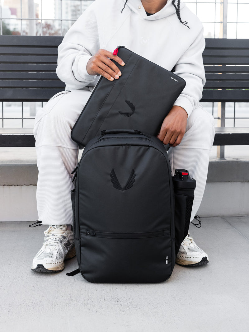 30l travel backpack 1228. Water Resistant Adidas 3D Backpack White exhibitor ready construction Colour:MAMBA