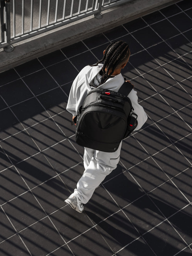 1228. Water Resistant Travel Backpack 30L - Black