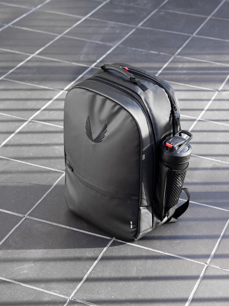 1228. Water Resistant Travel Backpack 30L - Black