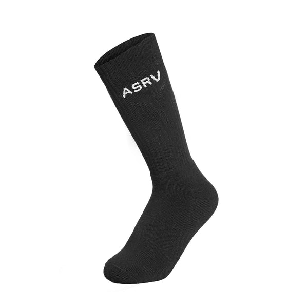 Essential Crew Socks (3 Pair) - Black "ASRV"