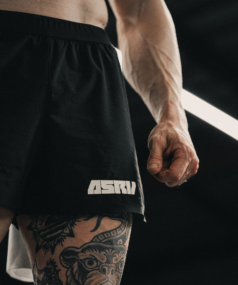 1117. Aerotex™ 3" Distance Short - Black "Blade"