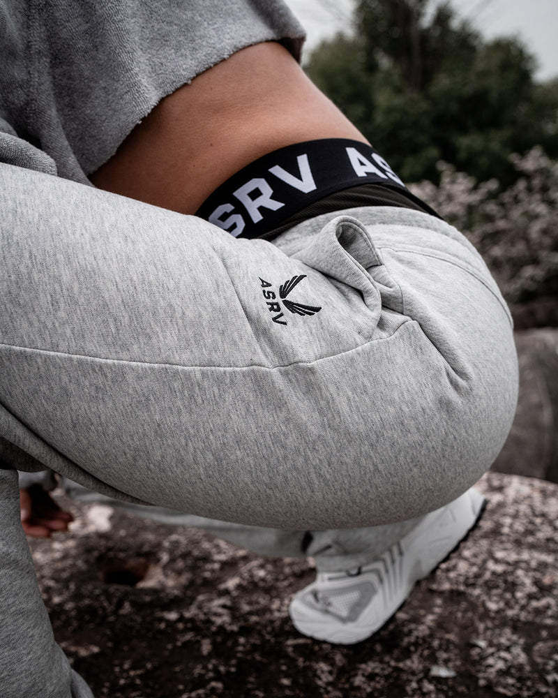 W034. Sorona® Terry Straight Leg Sweats - Black
