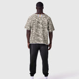 1114. Vintage Raw Hem Pump Cover - Digital Camo