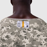 1114. Vintage Raw Hem Pump Cover - Digital Camo