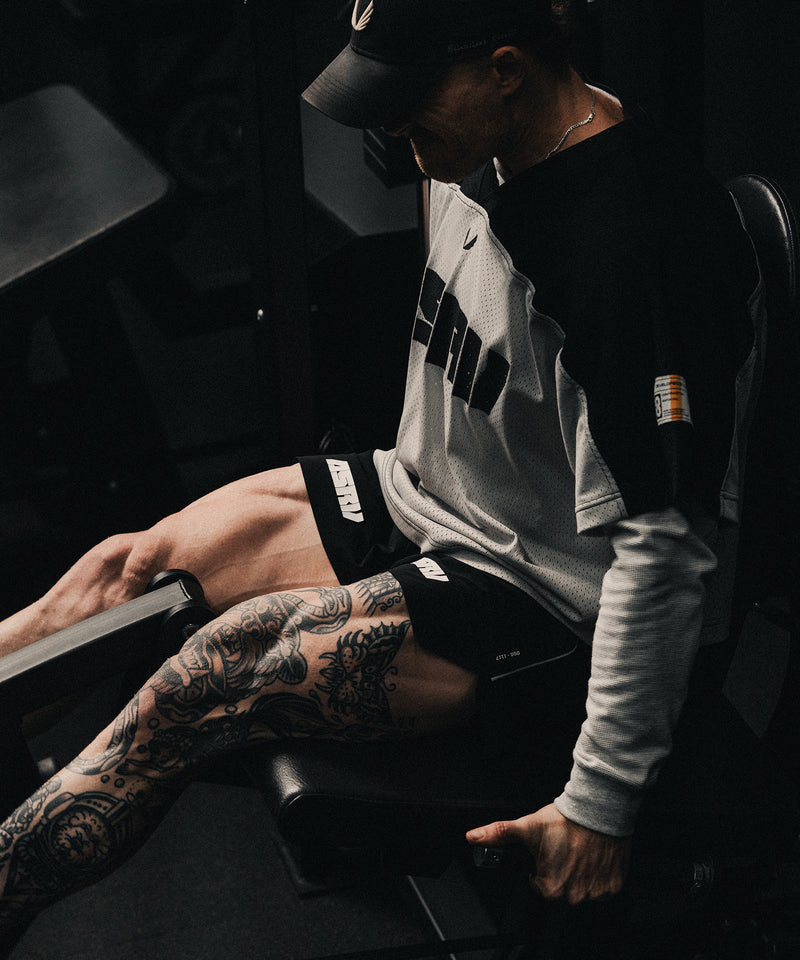 1111. Ion-Mesh™ Crop Jersey - Black