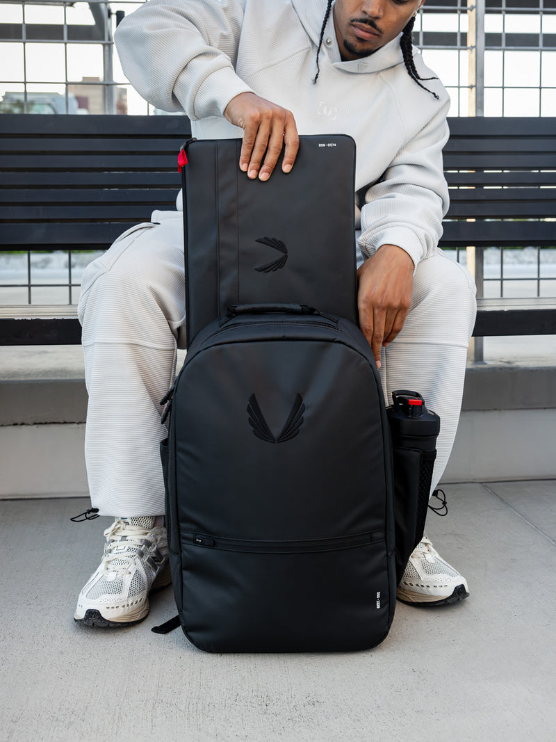 0574. Water Resistant Padded Laptop Case - Black