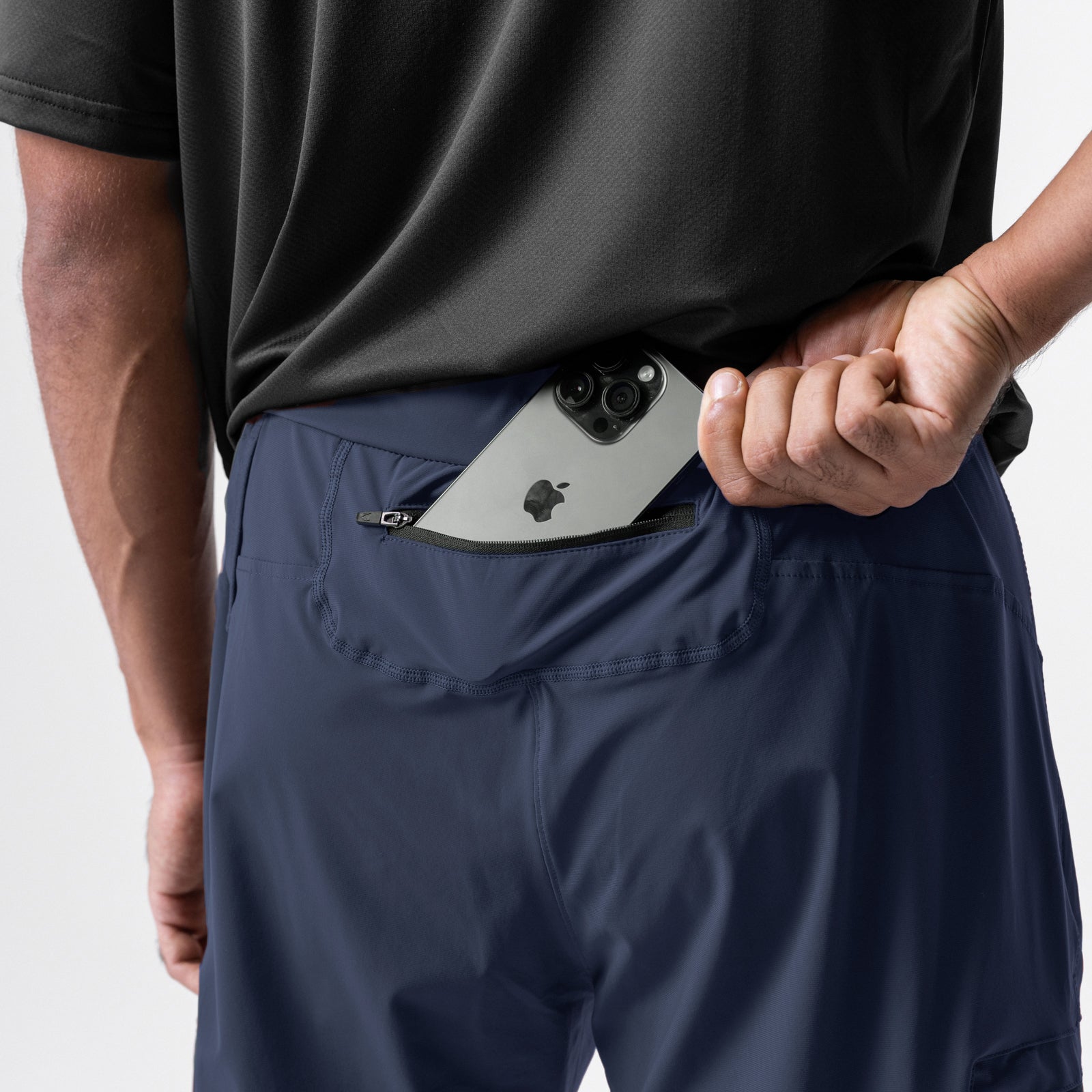 0825. Tetra-Lite® Cargo High Rib Jogger - Navy – ASRV