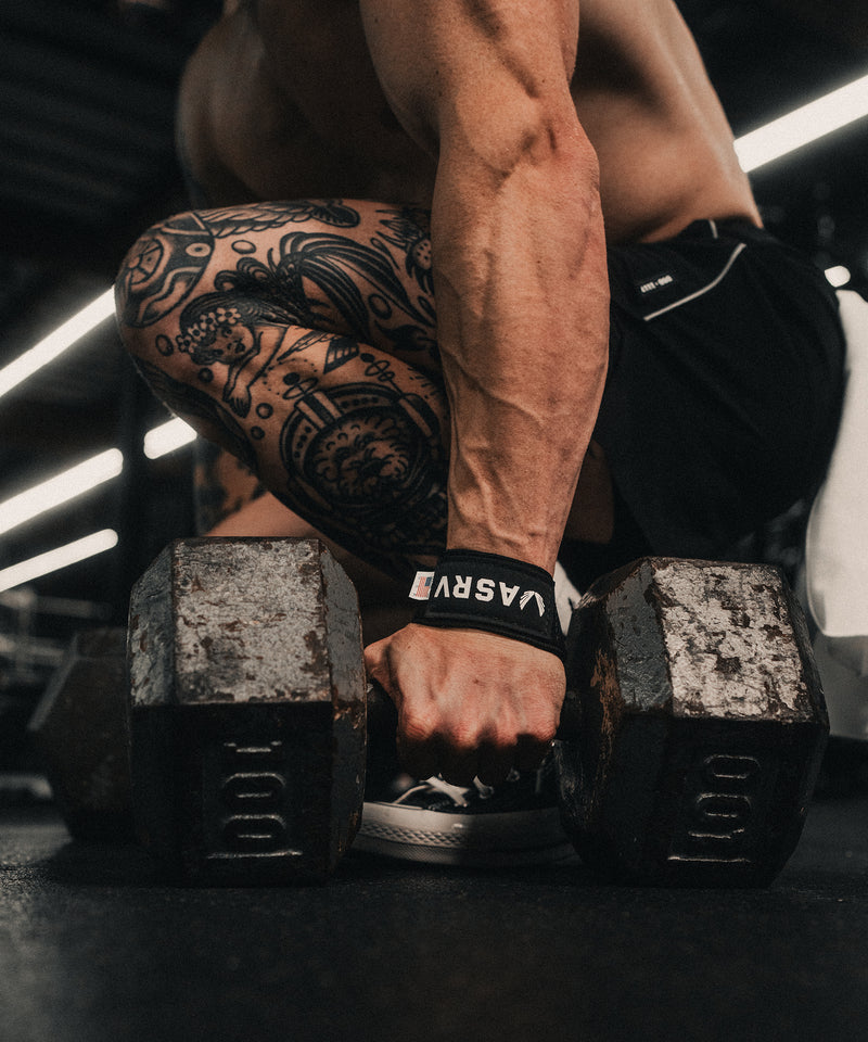 Padded Lifting Straps - Black