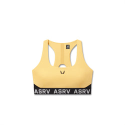 W083. LYCRA® ADAPTIV Racerback Sports Bra - Amber