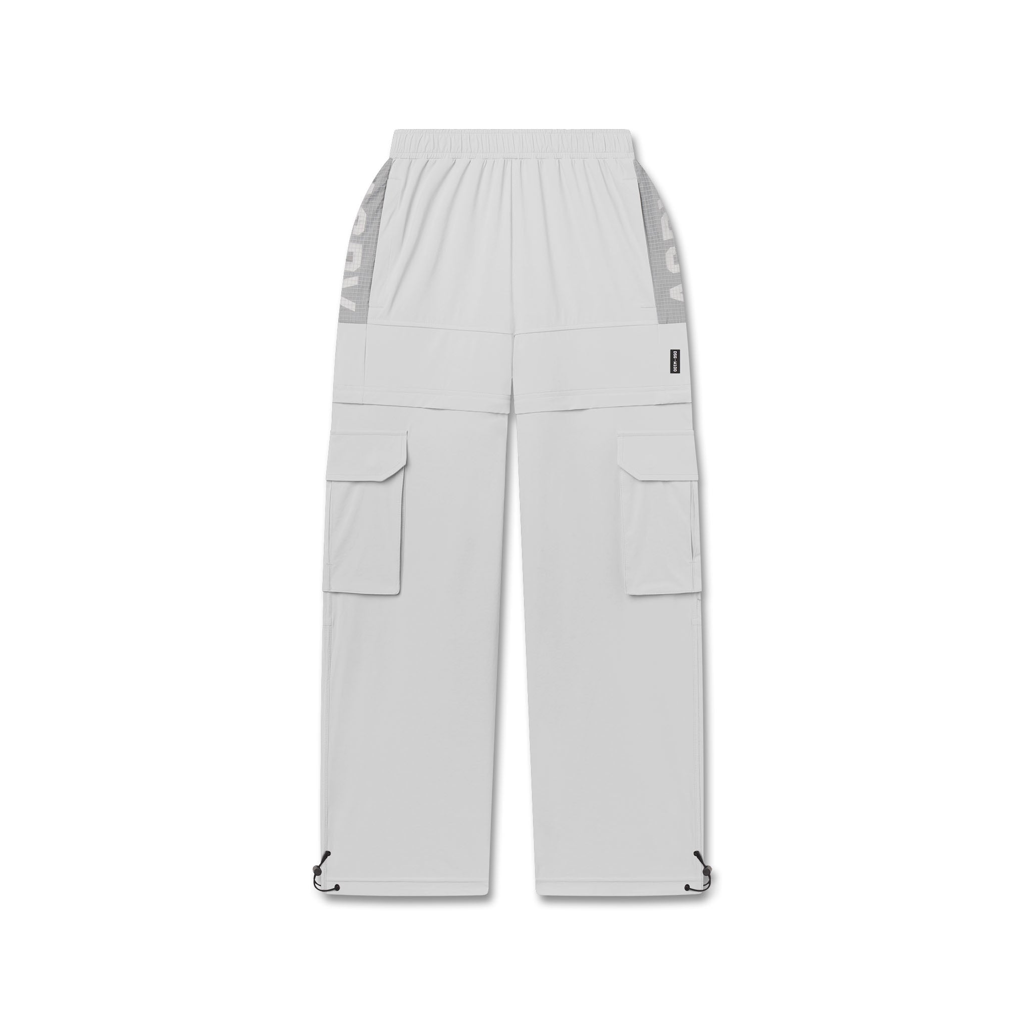 Flatlay W100 2-in-1 Convertible Pant in Slate Grey, front view