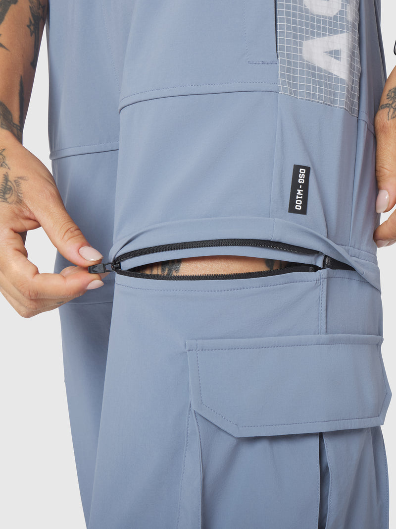 W100. 2-in-1 Convertible Pant - Black