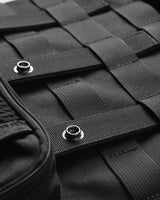 0200. Cordura® Modular 2-in-1 Crossbody Backpack - Black