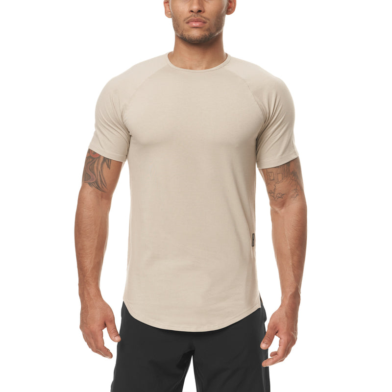 0512. CottonPlus™ Established Tee - Sand Smoke