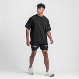 0514. CottonPlus™ Oversized Tee - Black