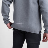 0430. Coolever™ Full Zip Hoodie - Athletic Grey