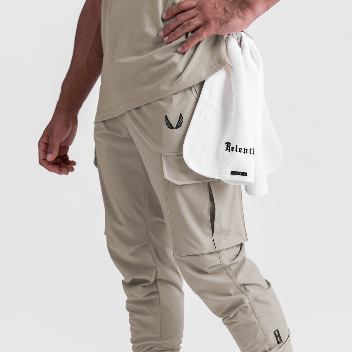 0437. Tetra-Lite® Cargo High Rib Jogger - Sand Smoke – ASRV