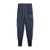 0437. TETRA-LITE™ Cargo High Rib Jogger - Navy Reflective