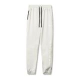 0494. Ultralight "Patch Logo" Relaxed Fit Track Pant - Ivory Cream