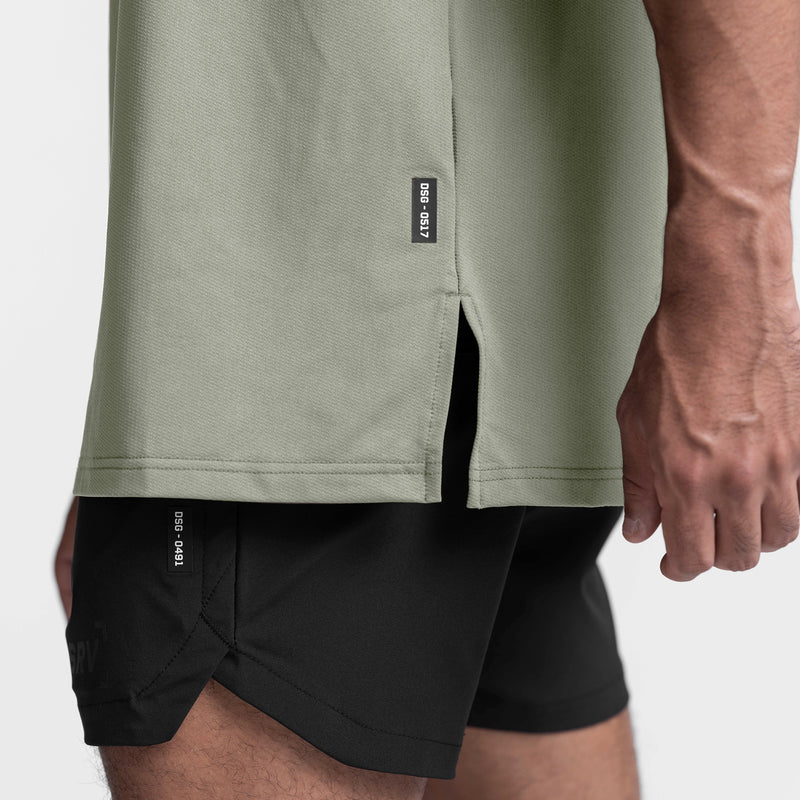0517. Silver-Lite™ 2.0 Oversized Tee - Sage