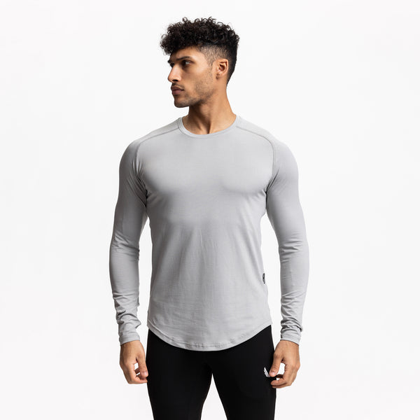 0558. 3D-Lite® Established Long Sleeve - Light Grey