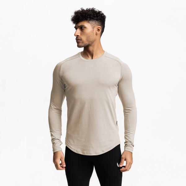 0558. 3D-Lite® Established Long Sleeve - Sand Smoke