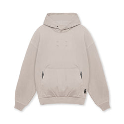 0597. Stone Washed Tech Hoodie - Chai