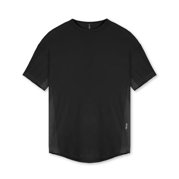 0612. CottonPlus™ Vented Tee - Black