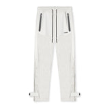 0625. French Terry Technical Snap Jogger - Stone