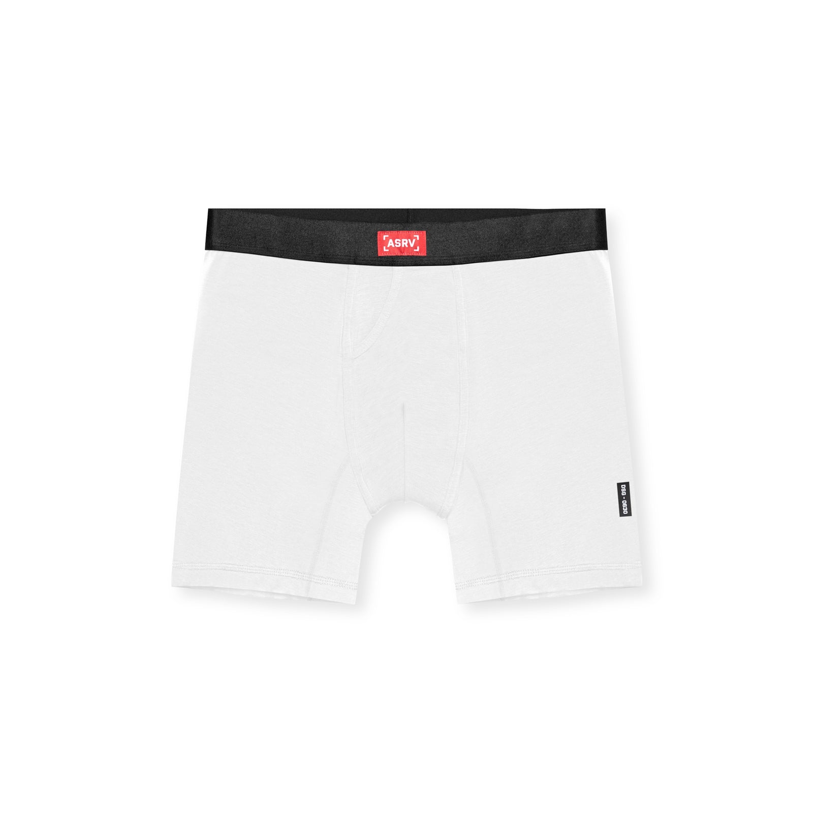 flatlay Solucell™ Essential Boxer Brief in white, front view