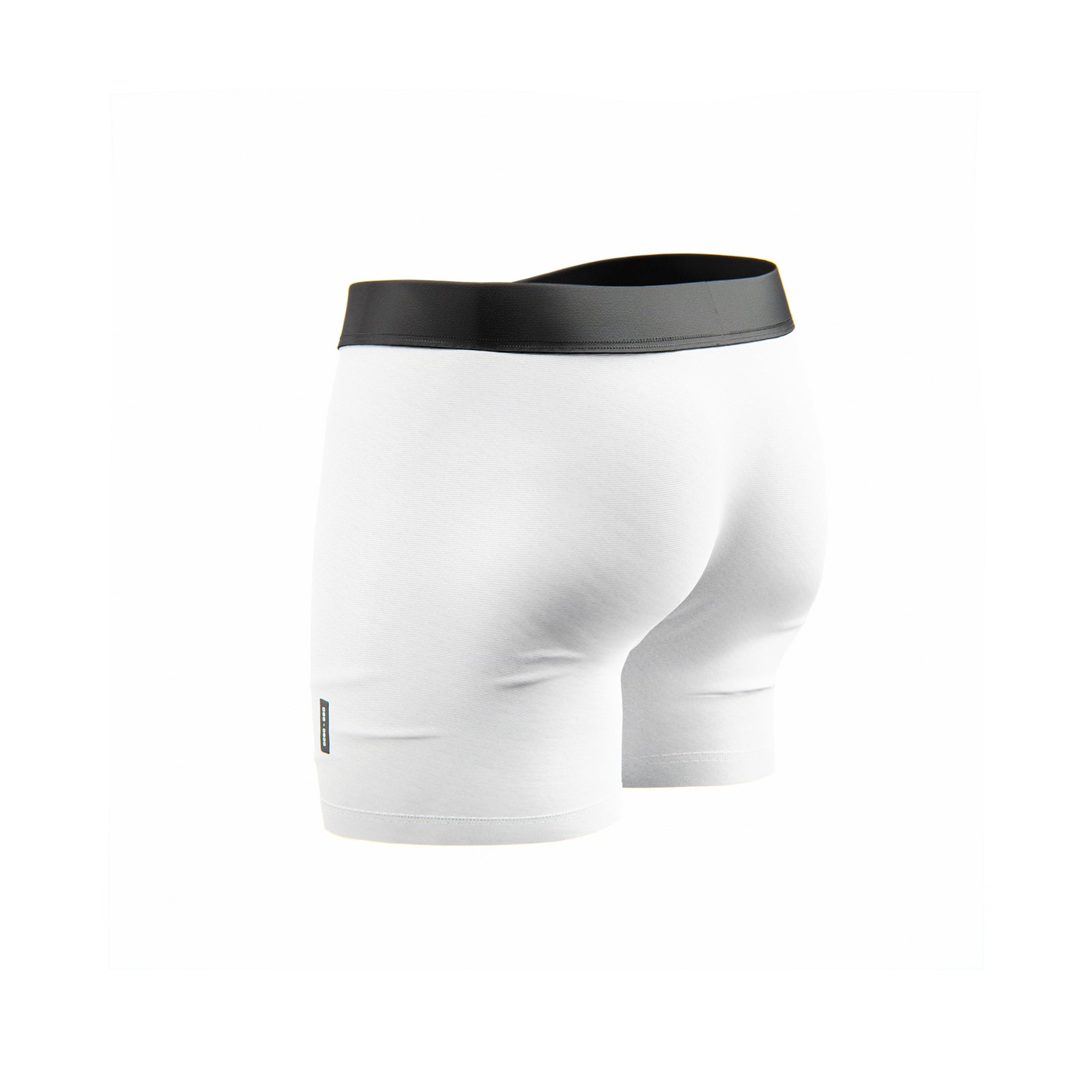 White Solucell™ Essential Boxer Brief on model, back view