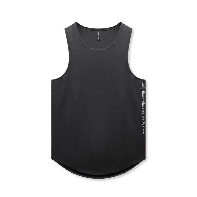 0658. Silver-Lite™ 2.0 Tank Top - Black "OTWR"