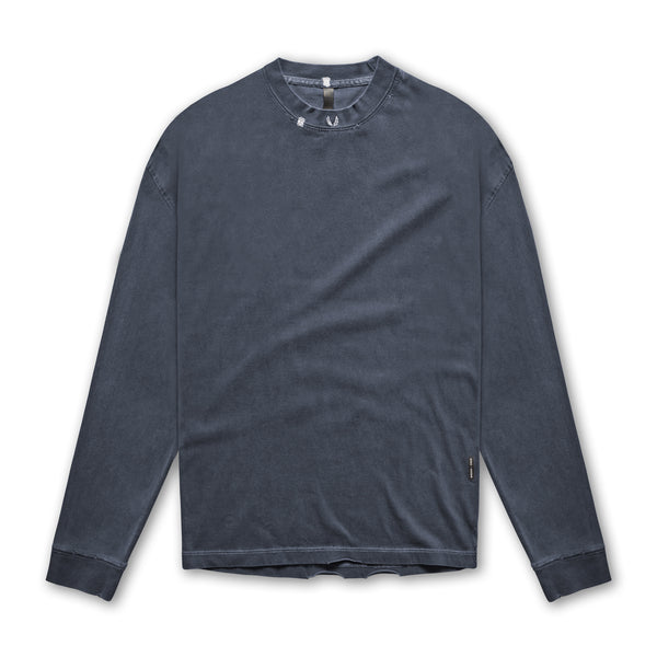 0670. Technical Essentials Relaxed Long Sleeve - Faded Navy