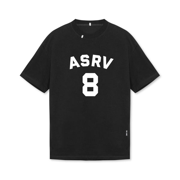 0669. Technical Essentials Relaxed Tee - Black "ASRV 8"