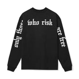 0670. Technical Essentials Relaxed Long Sleeve - Black "OTWR"