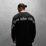 0670. Technical Essentials Relaxed Long Sleeve - Black "OTWR"