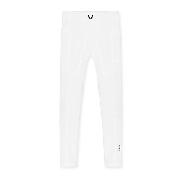 0691. WarpFlexx® Side Pocket Legging  - White